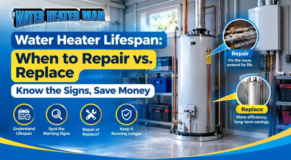Water Heater Lifespan Guide: Know When to Repair or Replace Now
